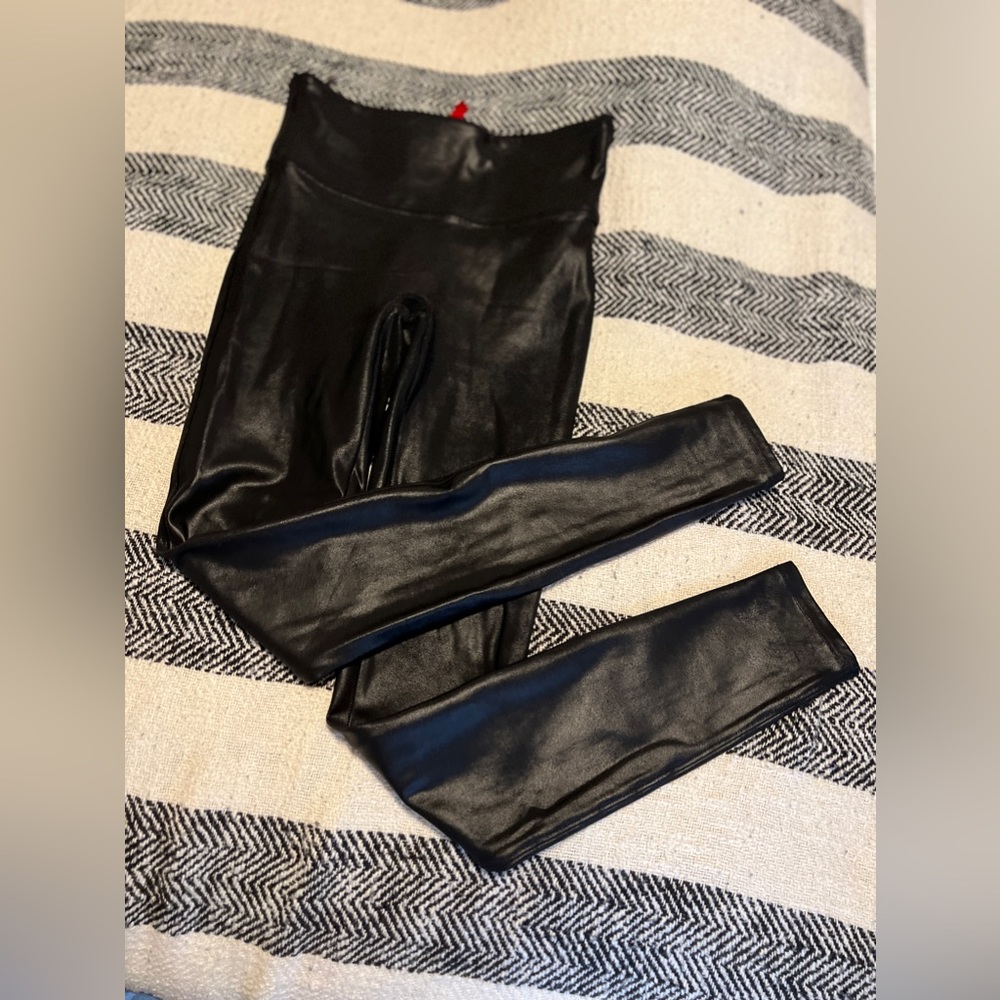Spanx Faux Leather Leggings